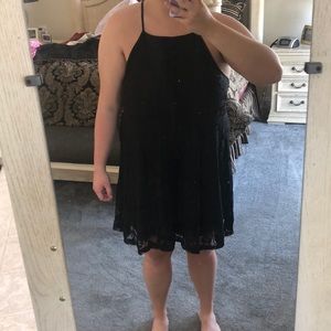 Ambiance black lace dress